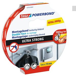 Doppelseitiges Klebeband tesa Powerbond ULTRA STRONG