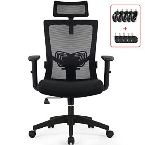 Vridbar fåtölj Daccormax kontorsstol ergonomisk, skrivbordsstol