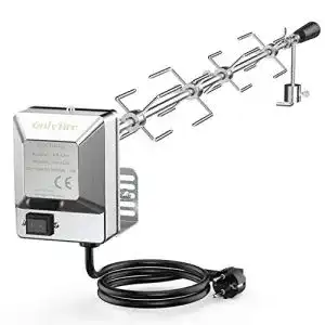 Drehspiess only fire onlyfire brk 6032 universal verchromt