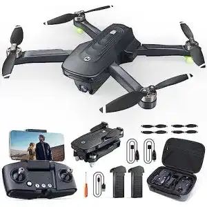 Drohne mit kamera holy stone hs175d faltbar gps drohne