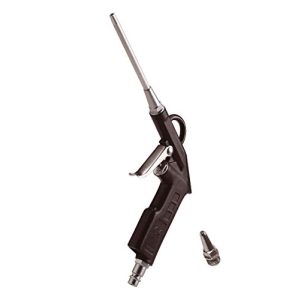 Pistola de ar comprimido Conjunto de pistola de sopro Ferm, tubo de sopro longo e curto