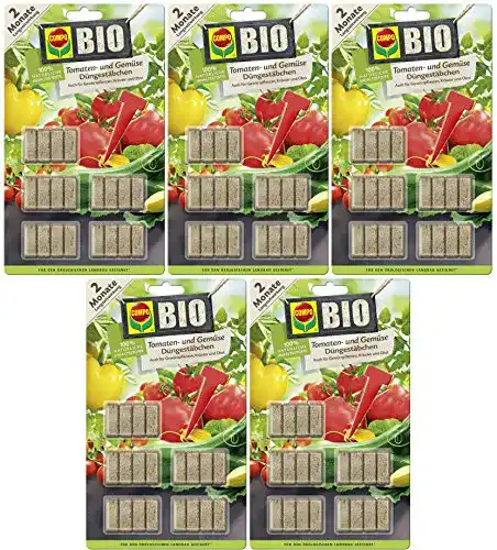 Düngestäbchen Compo Bio für Tomaten und Gemüse mit 2 Monaten Wirkung