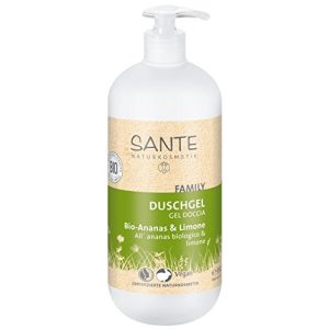 Shower gel SANTE Naturkosmetik økologisk ananas & lime, 950ml