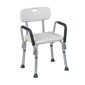Krzesło prysznicowe Teqler ® T-135303 stołek kąpielowy, dla osób wymagających opieki