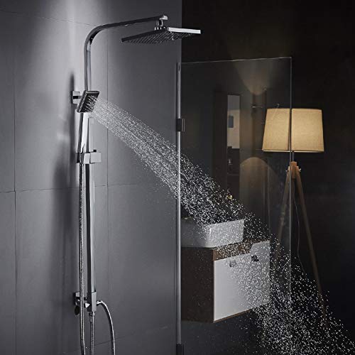 Auralum duş sistemi termostatsız, yağmur duşu seti