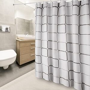 Shower curtain DUFU waterproof, washable, quick-drying