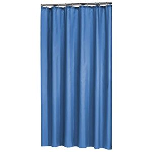 Shower curtain Sealskin textile Madeira, color: blue, 180 x 200 cm