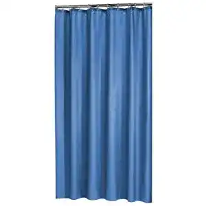 Duschvorhang sealskin textil madeira farbe blau 180 x 200 cm