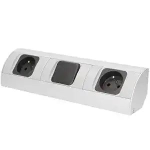 Ecksteckdose orno ae 1304 kueche mit schalter 2 fach typ e