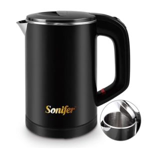 Stainless steel kettle Sonifer 0,6l stainless steel camping