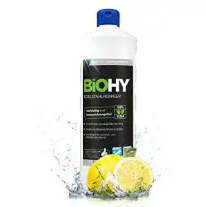 Edelstahlreiniger biohy 1l flasche edelstahlpflege