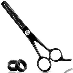 Effilierschere focus world uk professionell 165 cm schwarz