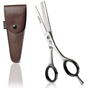 Forbici per sfoltire YUMAYA ® di qualità professionale per parrucchieri, in acciaio inossidabile