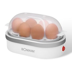 Cuecehuevos Bomann ® para hasta 6 huevos, cuecehuevos