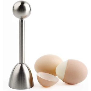 Æggetopper YIQI æggeoplukker lavet af rustfrit stål æggeskærer