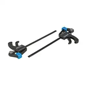 Einhandzwinge silverline 250115 2er pckg 150 mm
