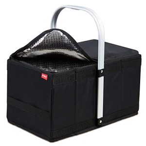 Achilles shopping basket with cooling insert, picnic basket