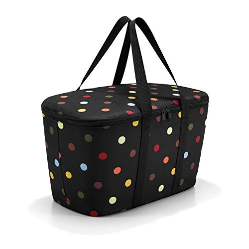 Cesto de compras reisenthel coolerbag dots, bolsa térmica - carrinho de compras reisenthel coolerbag dots cooler bag