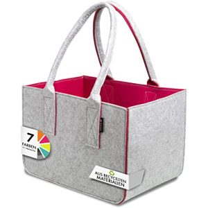 Shopping basket Tebewo shopping bag made of felt fabric, large