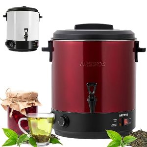 Arebos 1800 W preserving machine, 28 L preserving pot, with timer