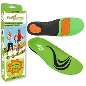 Einlegesohlen footactive sport fuer sport freizeit und beruf