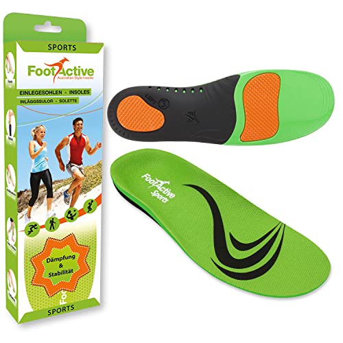 Einlegesohlen FootActive SPORT – für Sport, Freizeit und Beruf