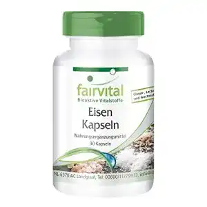Eisentabletten fairvital eisen kapseln plus vitamin c biotin