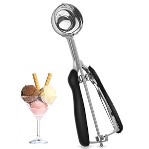 Ice cream scoop Tarnel, ice cream spoon polished stainless steel
