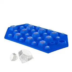 Eiswuerfelform fukipro funky kitchen products diamant silikon