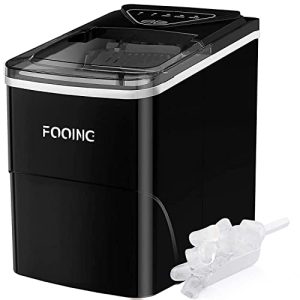 Ice cube machine FOOING clear ice cubes, self-cleaning