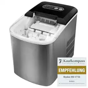 Eiswuerfelmaschine medion eiswuerfelbereiter 22 l wassertank
