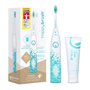 Elektrisk tannbørste happybrush ® sonisk tannbørste