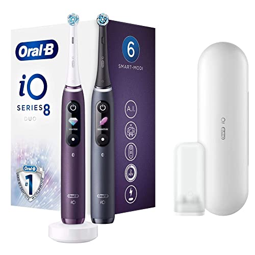 Elektrische Zahnbürste Oral-B iO 8 Doppelpack