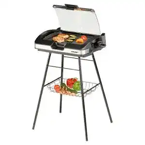 Elektrogrill cloer 6720 barbecue grill aluminium druckgussplatte