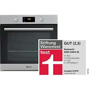 Elektroherd bauknecht bar2 kh8v2 in einbau backofen a 71 l