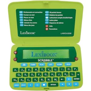 Dicionário eletrônico Lexibook -SCR8FR Scrabble ODS8