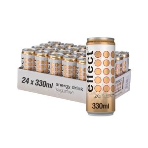 Energy Drink Effect ZERO Sukkerfri – 24 x 0,33l boks