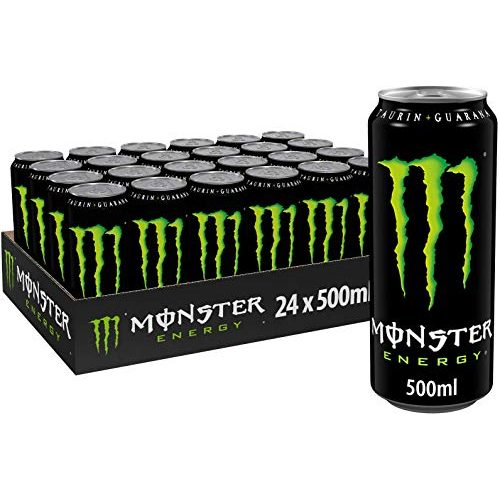 Energy Drink Monster Energy – contains caffeine