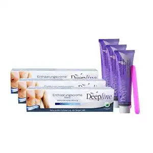 Enthaarungscreme deepline fuer maenner mit aloe vera