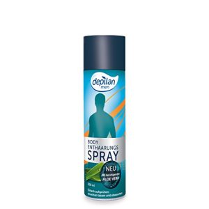 Creme de depilação Depilan para homens Spray de depilação corporal