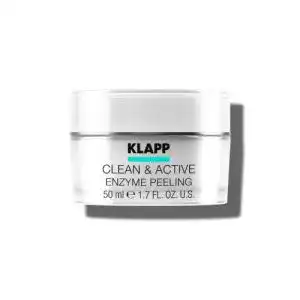 Enzympeeling klapp cosmetics clean active enzyme peeling