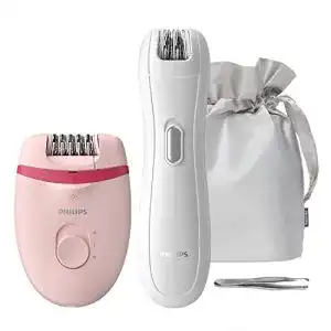 Epilierer philips set glatte haut wochenlang mini