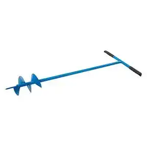 Erdbohrer silverline 868696 pfostenloch 127 mm lochdurchm