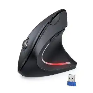 Ergonomische maus tecknet wireless vertikale 4800 dpi