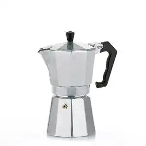 Espressokocher kela 10590 fuer 3 tassen aluminium italia