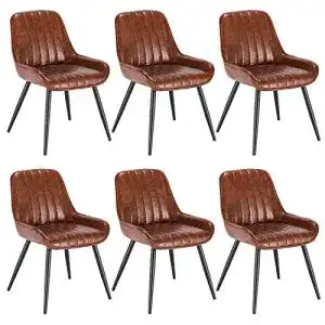 Esszimmerstuhl lestarain 6 stuecke retro kuechenstuhl