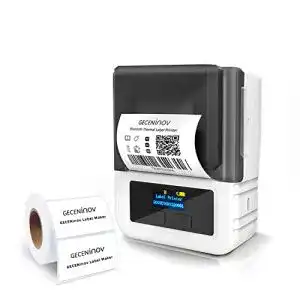 Etikettendrucker geceninov mini klein bluetooth thermo tragbar
