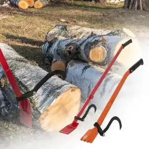 Faellheber ecd germany mit wendehaken 130 cm aus stahl