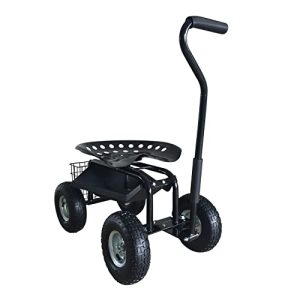 Mobile garden seat AXI AG22 mobile rolling seat for the garden