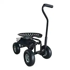 Fahrbarer gartensitz axi ag22 fahrbarer rollsitz fuer den garten